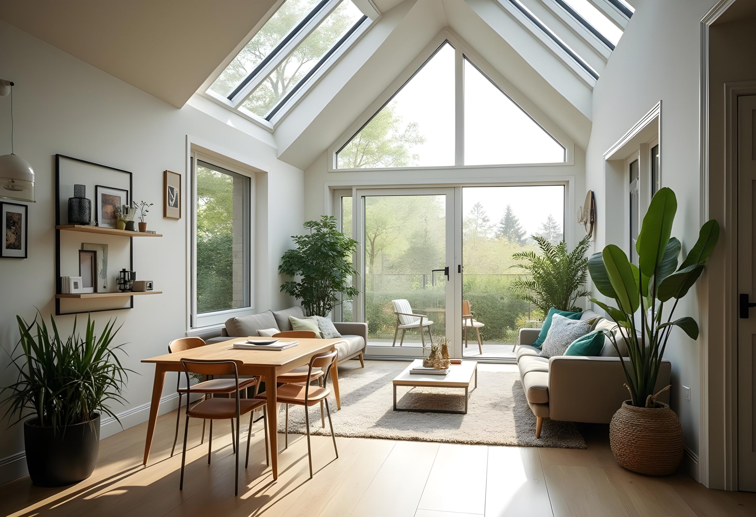 Verrière Aluminium | Verrière 2 Pentes