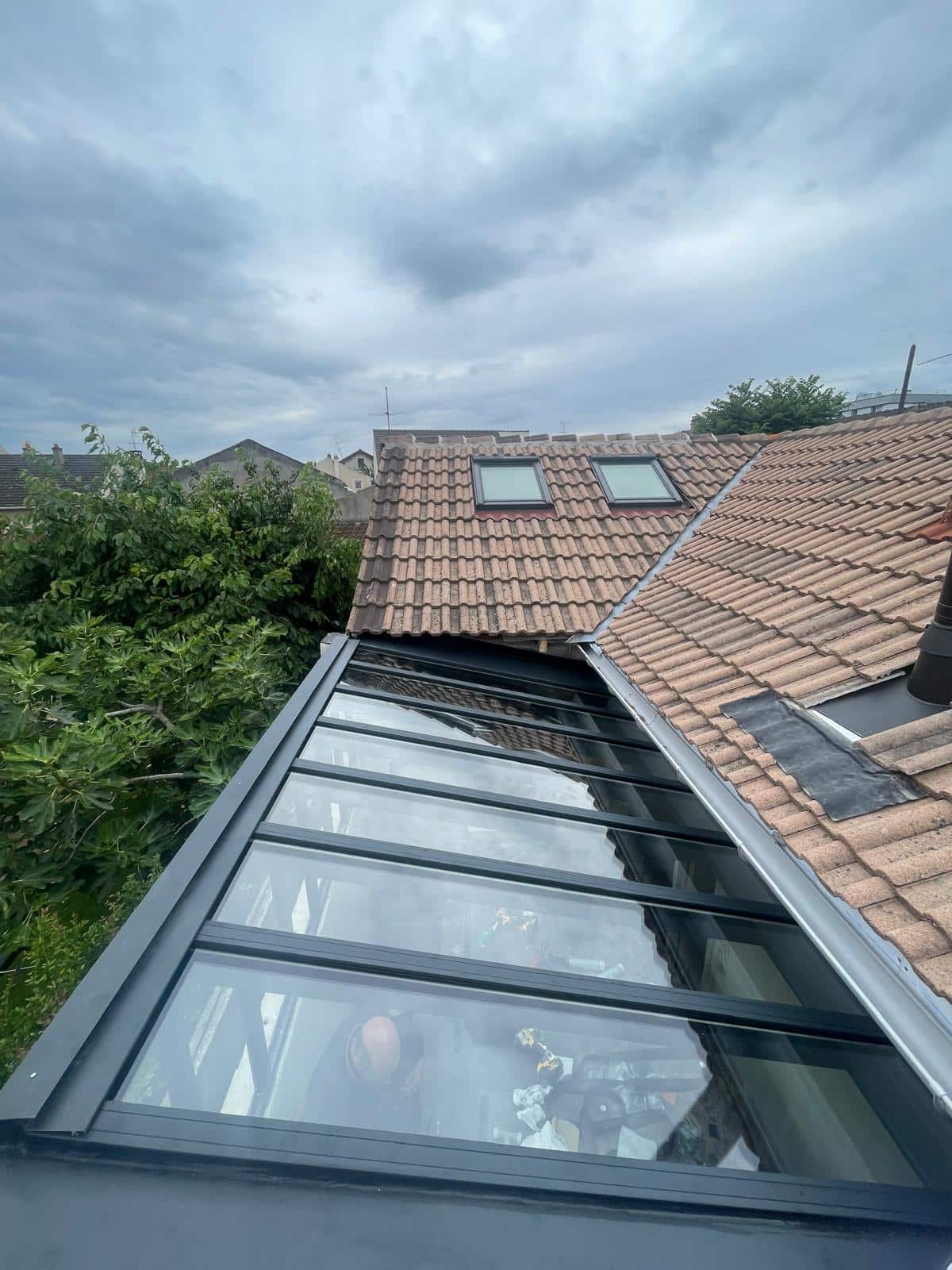 verrière de toiture EXTENSION