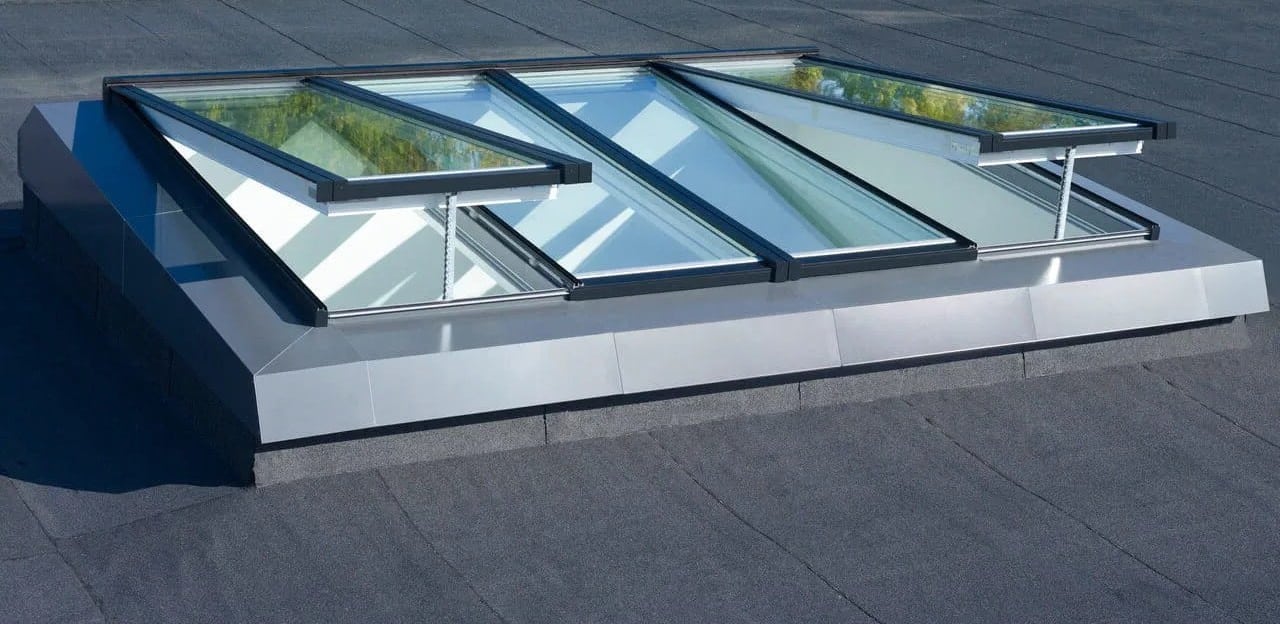 VERRIERE MODULAIE VELUX LINEAIRE OUVRANTE 1 PENTE