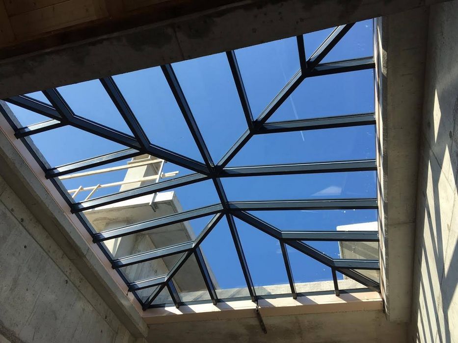 installateur verriere de toit pyramidale