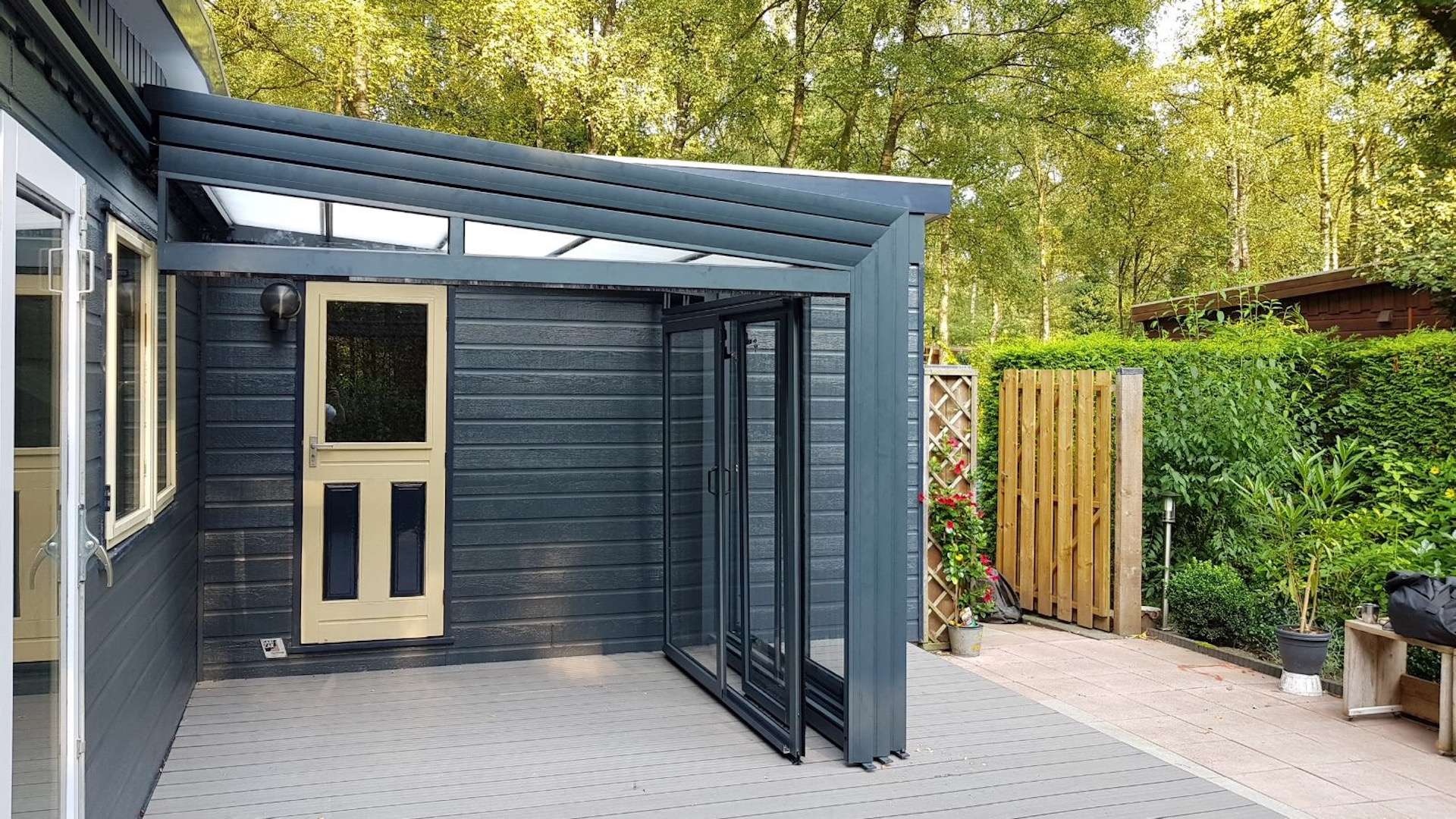 verrière de toit sur mesure 1 pente